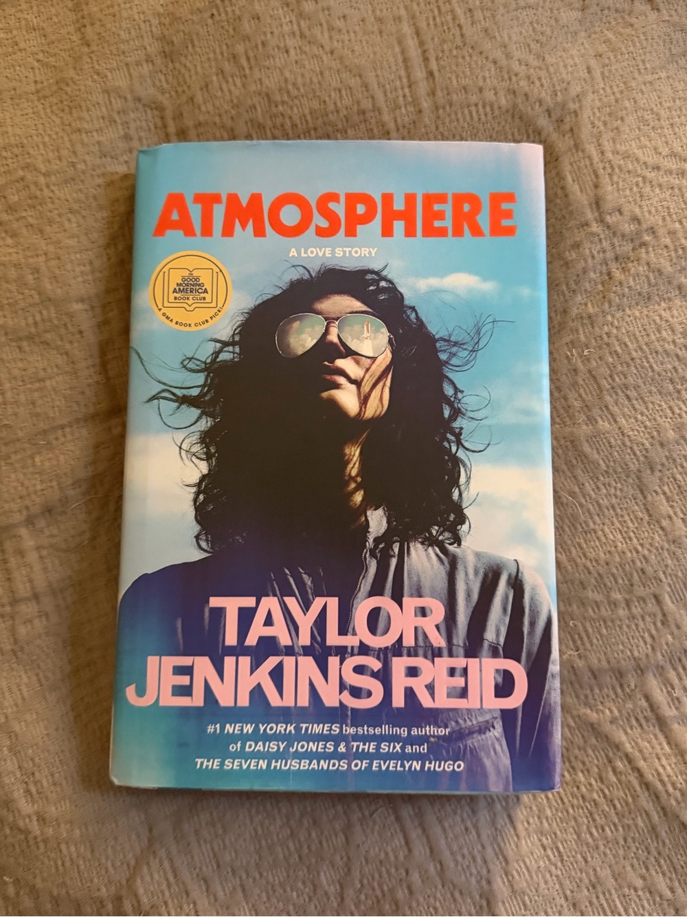 Atmosphere by Taylor Jenkins Reid hard cover book